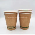 Gobelet en papier jetable compostable PLA de la plus haute qualité 16oz